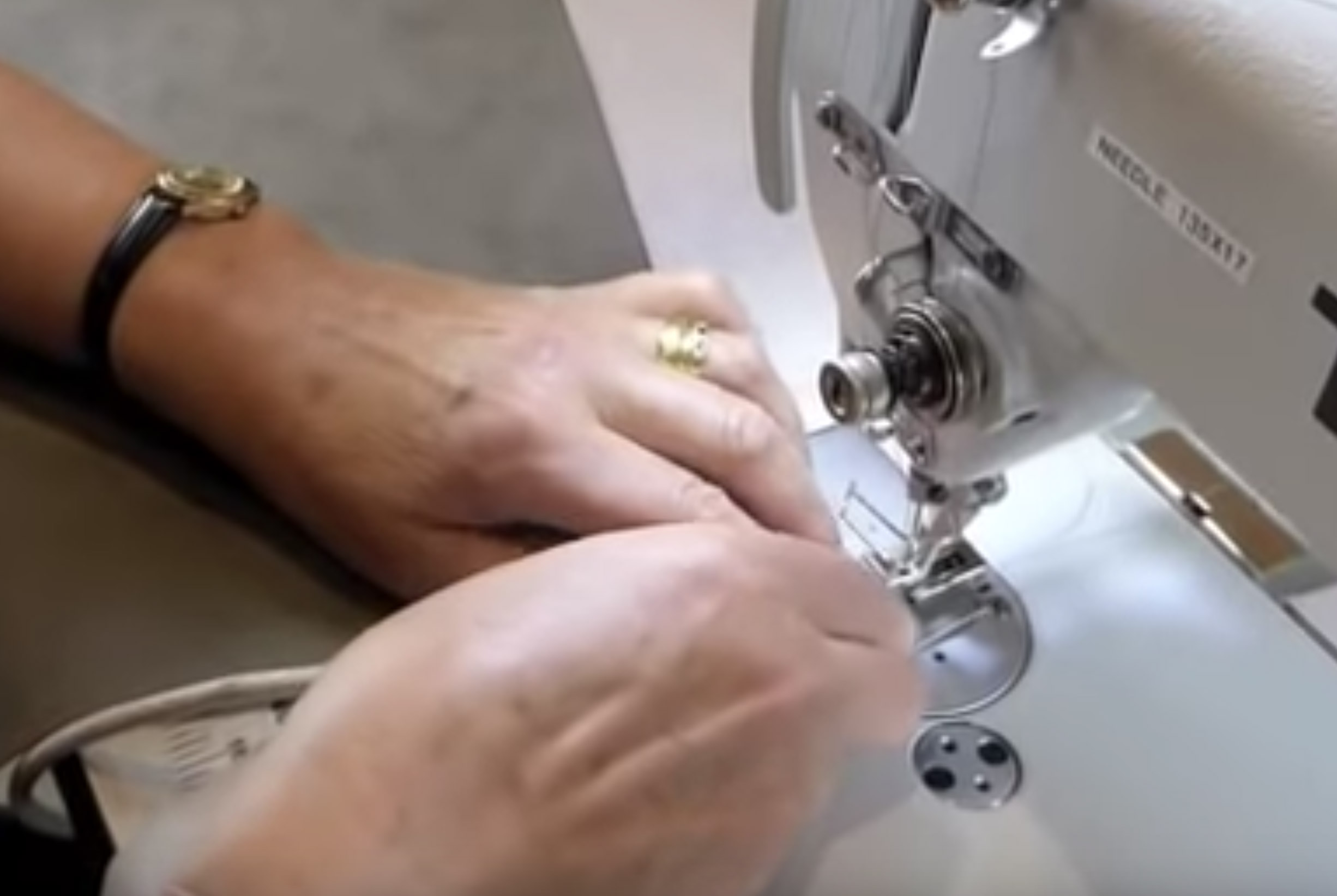 How to Attach Piping Around a Shaped Corner