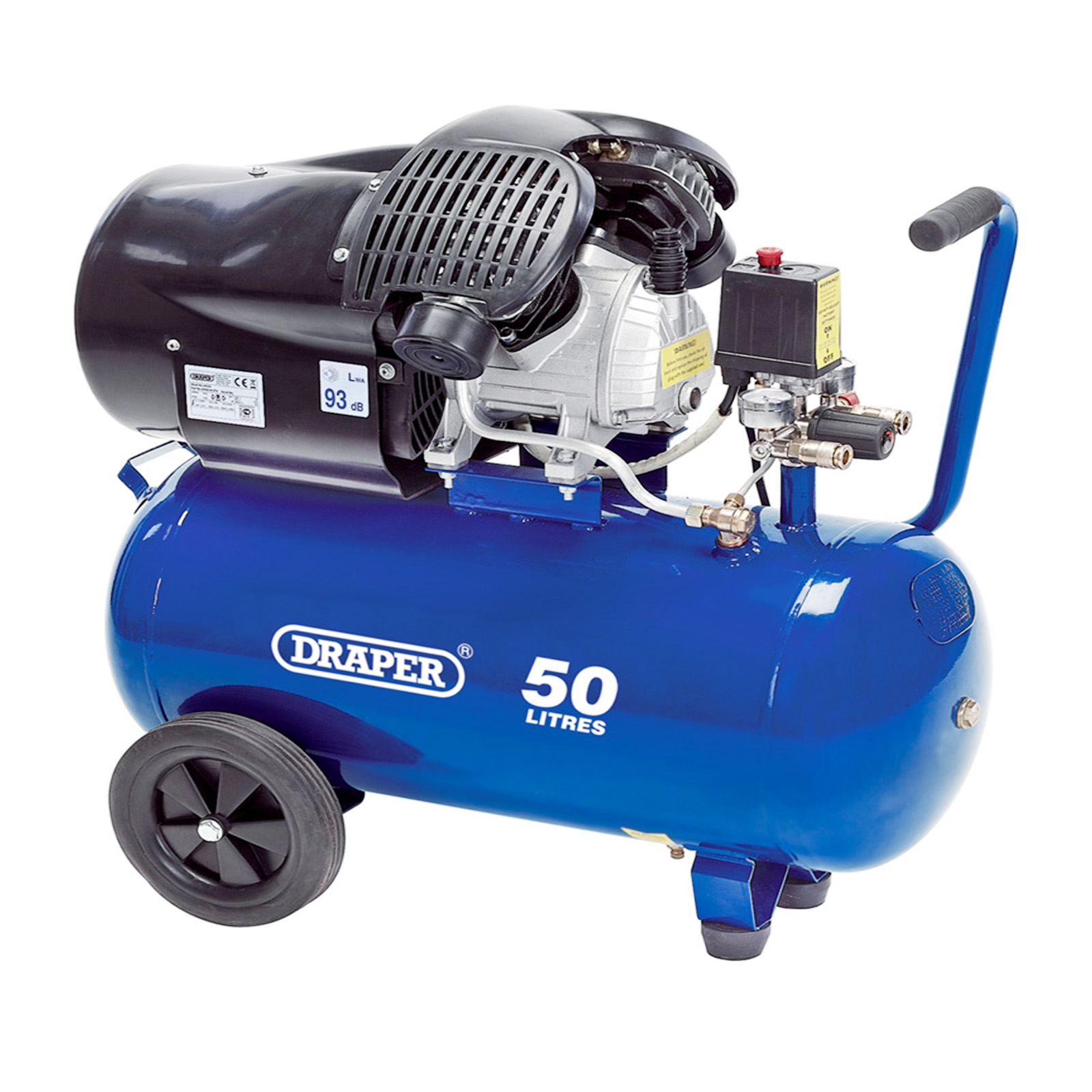 Draper Oil Free Air Compressor 50L, 230V