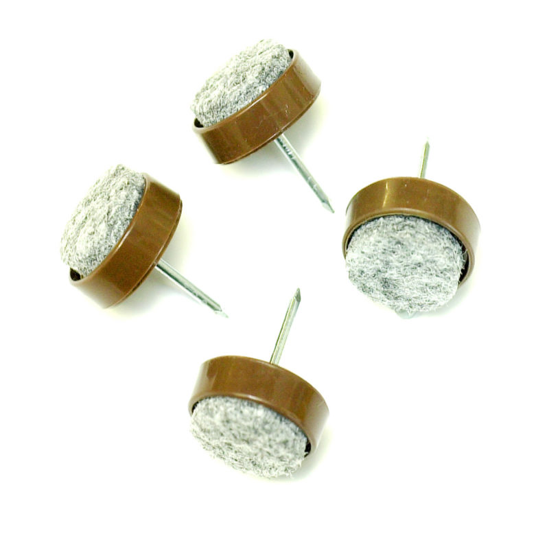 Felt Single Prong Chair Glide J A Milton