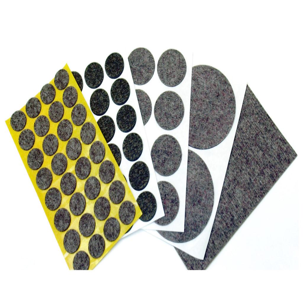 Self Adhesive Felt Pads For Furniture Legs J A Milton