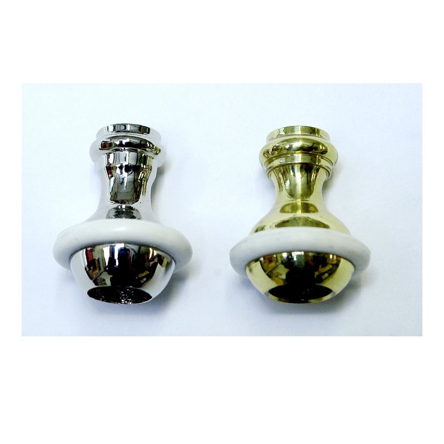 Cord Pull Weight Brass & Chrome Cord Weight J A Milton