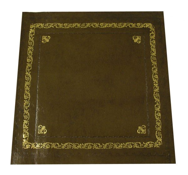 Leather Skiver with Tooling