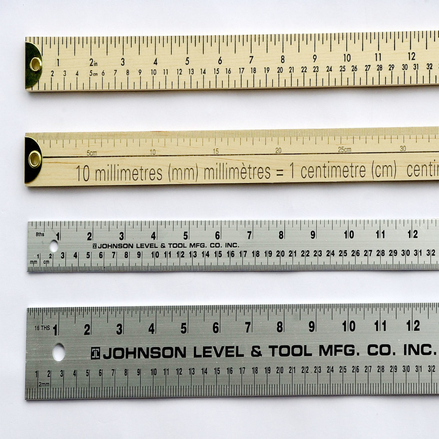 Metre Measuring Sticks 1m J A Milton