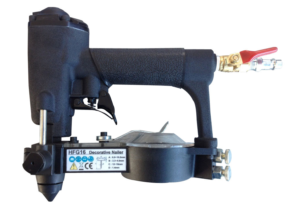 Pneumatic Decorative Nail Gun Fancy Nails J A Milton