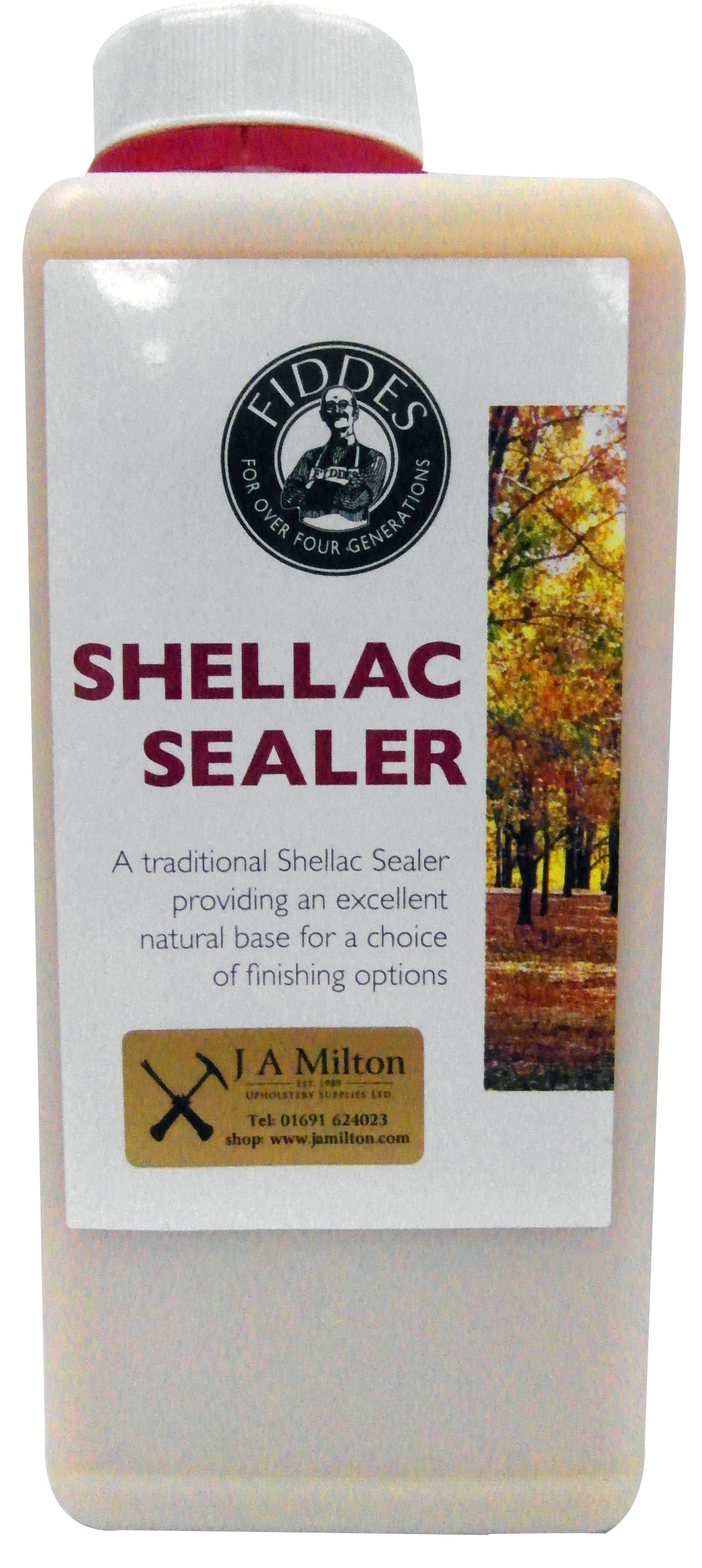 Shellac Sealer - Natural - J A Milton