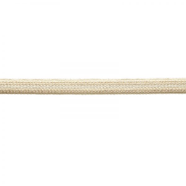 Plain Straight Gimp (Braid) Col.1001 Cream