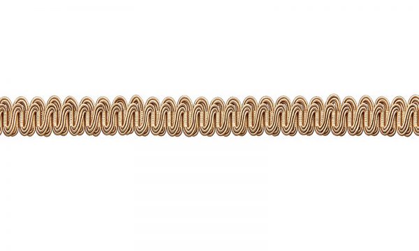 Scroll Gimp Braid 15mm col 124 Antique Gold