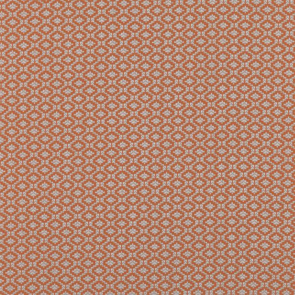 Austin Patterned Fabric Col. Henna