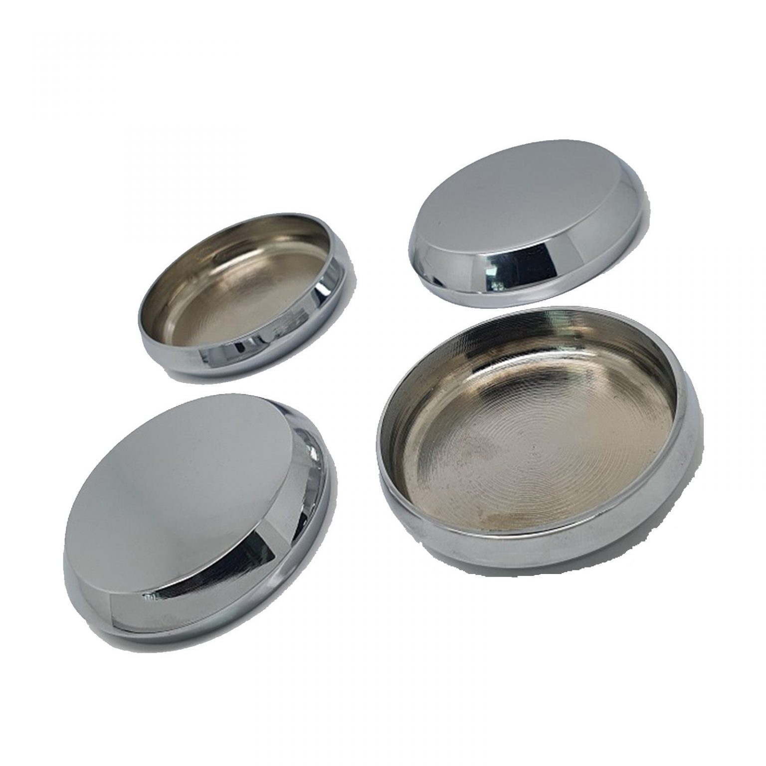 Chrome Castor Cups Castor Cups J A Milton