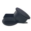 Twin Wheel Castor Cups/Glides for Hard Floor 50mm dia - Image 2