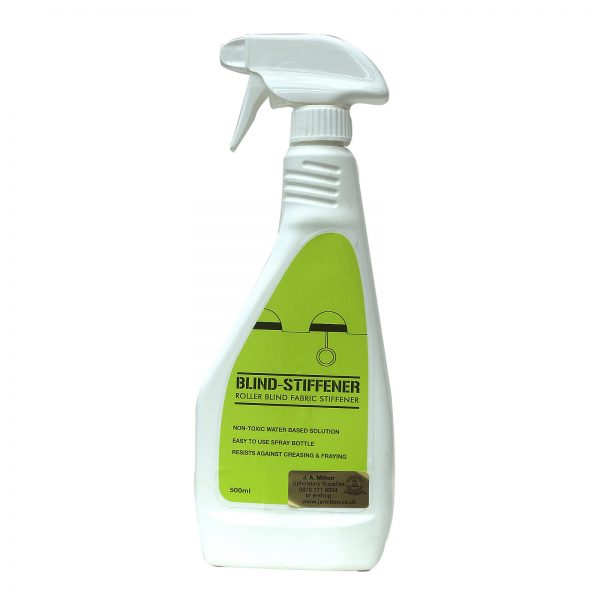 Blind Fabric Stiffening Spray