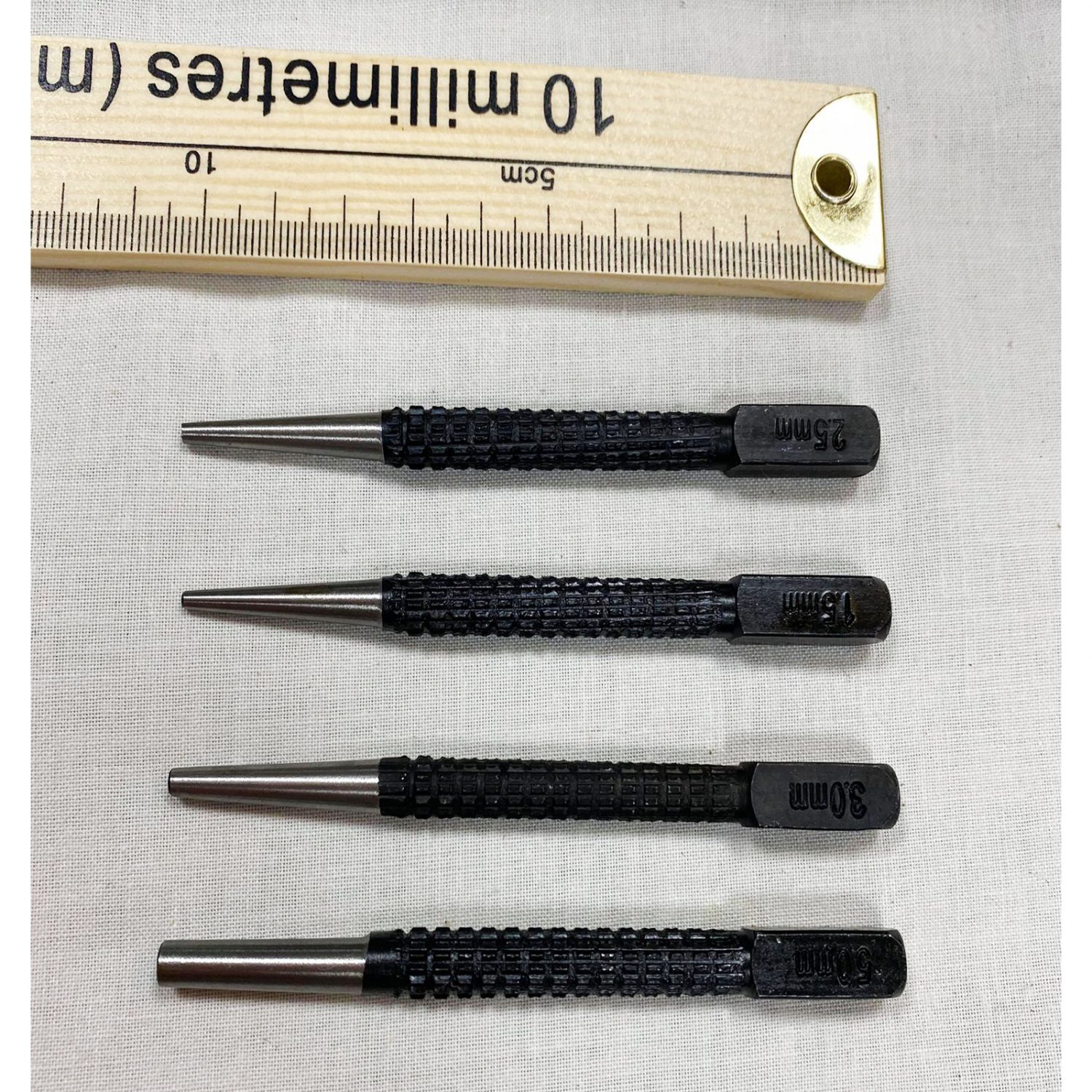 Cupped Nail (Tack) Punches J A Milton